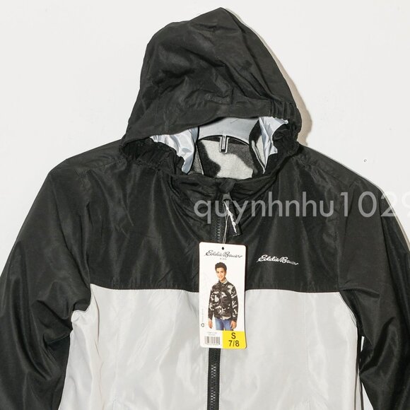 NWT Eddie Bauer Kids' 3-in-1 Jacket lightweight Jacket Gray. - Picture 3 of 11